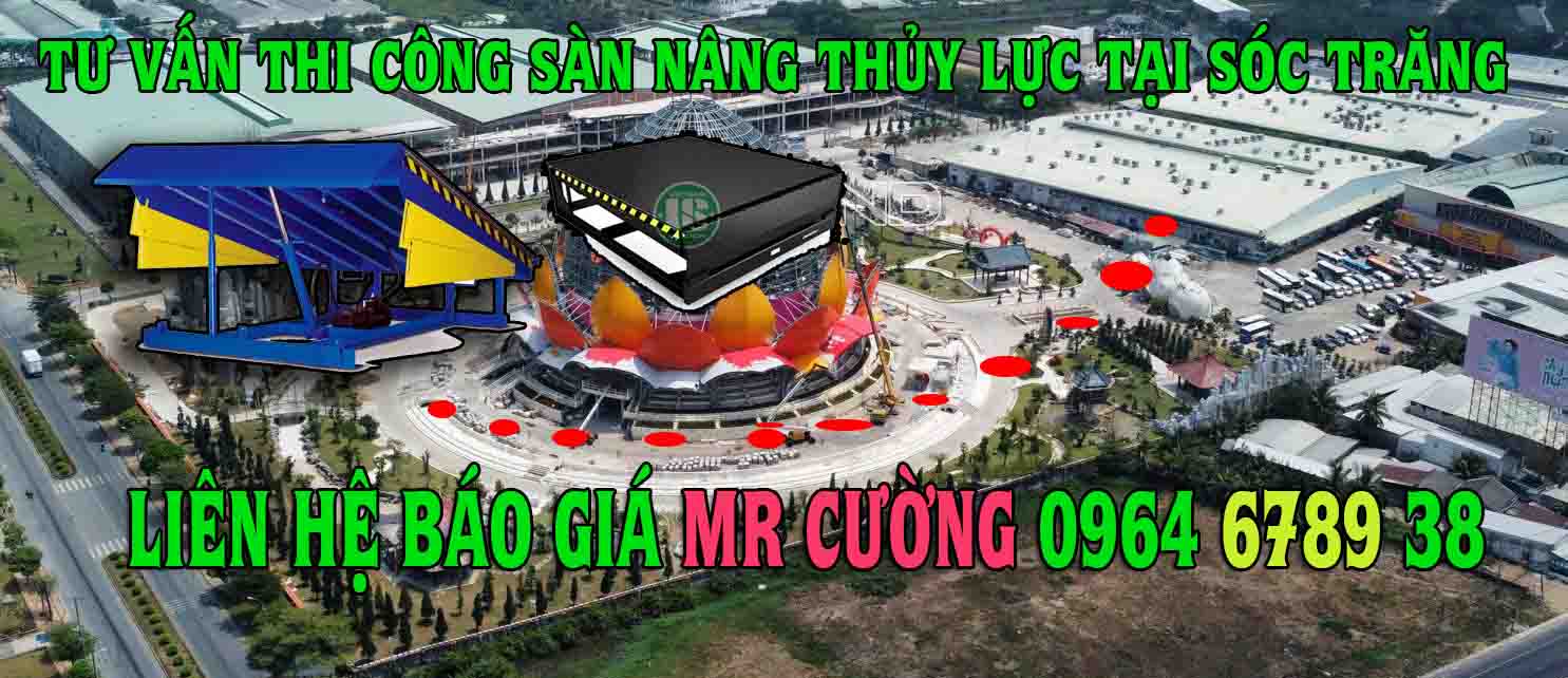 Báo giá thi công sàn nâng thủy lực sóc trăng